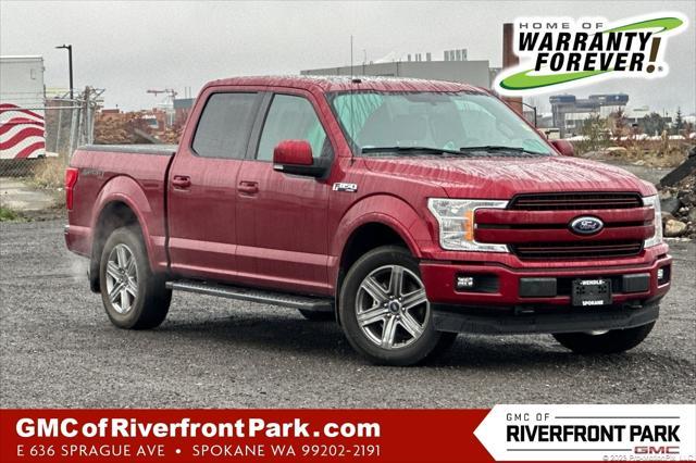 used 2018 Ford F-150 car, priced at $35,400