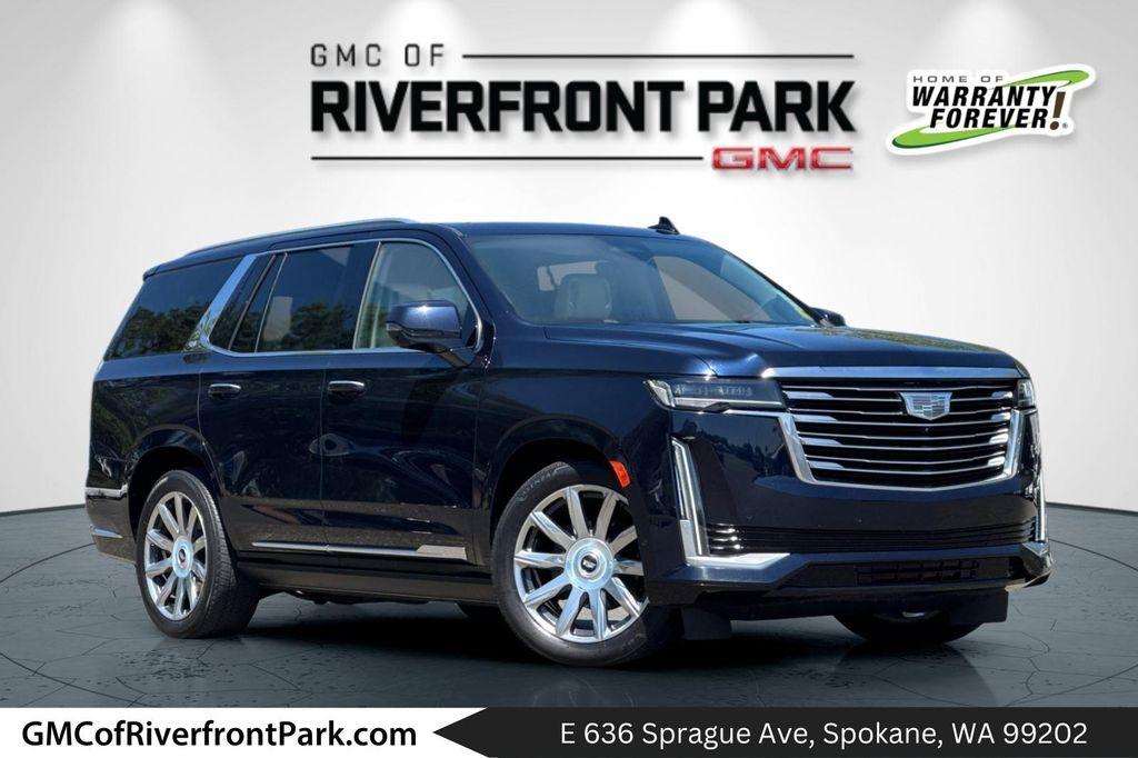 used 2021 Cadillac Escalade car, priced at $65,700