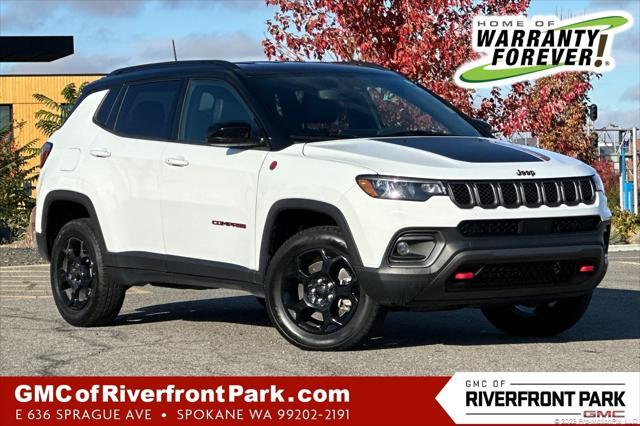 used 2023 Jeep Compass car, priced at $25,900