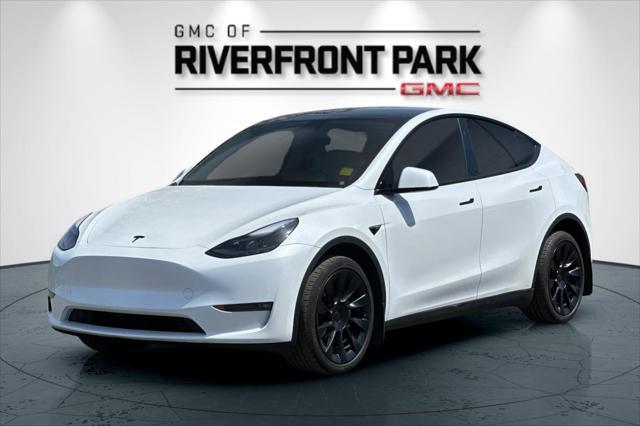 used 2023 Tesla Model Y car, priced at $29,500