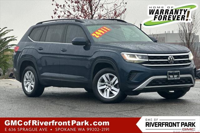 used 2021 Volkswagen Atlas car, priced at $22,500