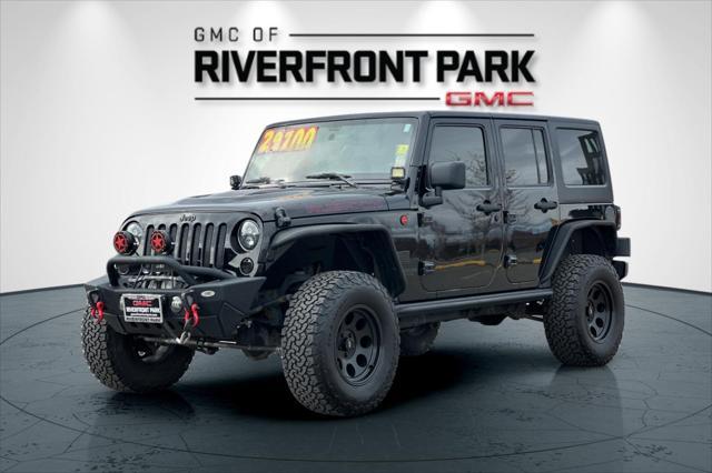 used 2015 Jeep Wrangler Unlimited car, priced at $29,500