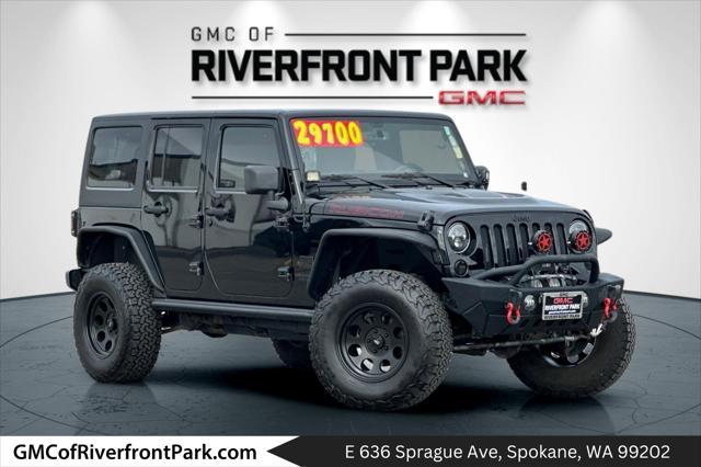 used 2015 Jeep Wrangler Unlimited car, priced at $29,500
