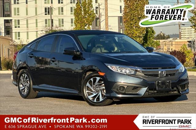 used 2018 Honda Civic car, priced at $15,700