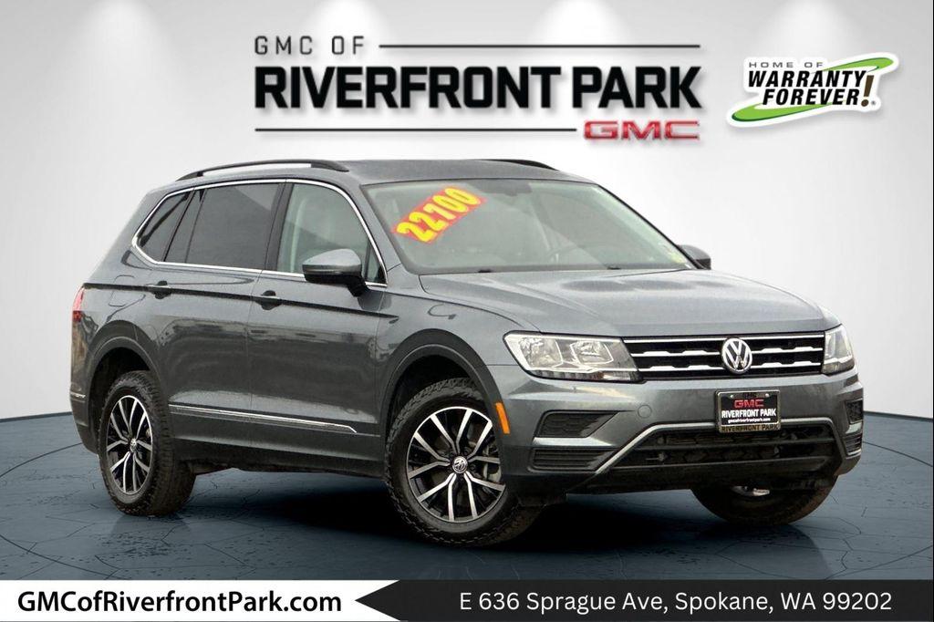 used 2021 Volkswagen Tiguan car, priced at $22,500