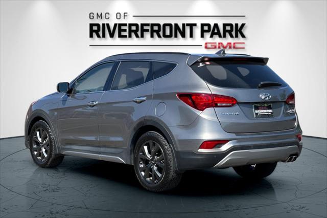 used 2018 Hyundai Santa Fe Sport car, priced at $19,250