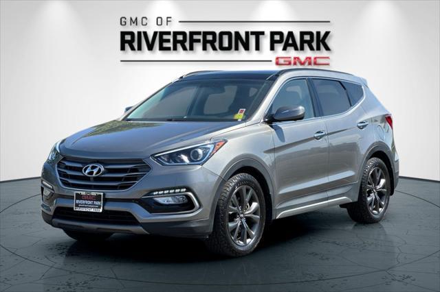 used 2018 Hyundai Santa Fe Sport car, priced at $19,250