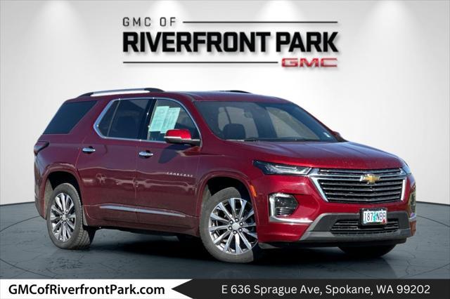 used 2022 Chevrolet Traverse car, priced at $37,490