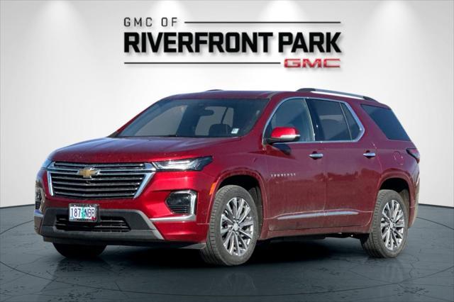 used 2022 Chevrolet Traverse car, priced at $37,490