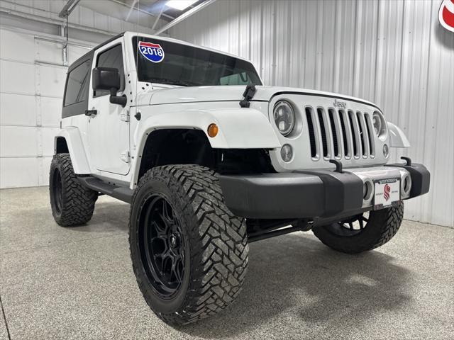 used 2018 Jeep Wrangler JK car, priced at $23,990