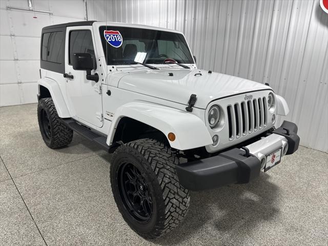 used 2018 Jeep Wrangler JK car, priced at $23,990