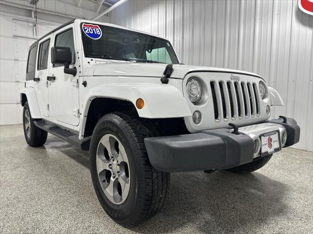 used 2018 Jeep Wrangler JK Unlimited car, priced at $22,990