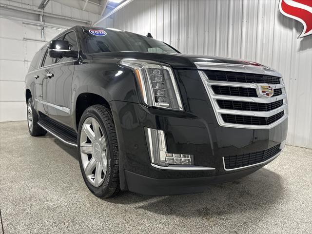 used 2018 Cadillac Escalade ESV car, priced at $30,790