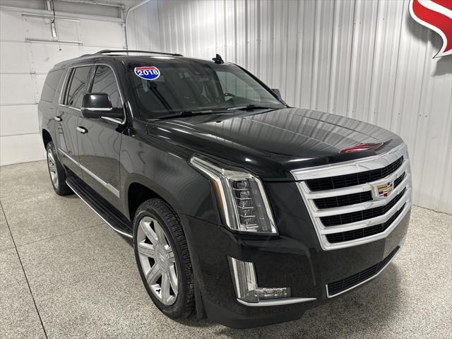 used 2018 Cadillac Escalade ESV car, priced at $30,790