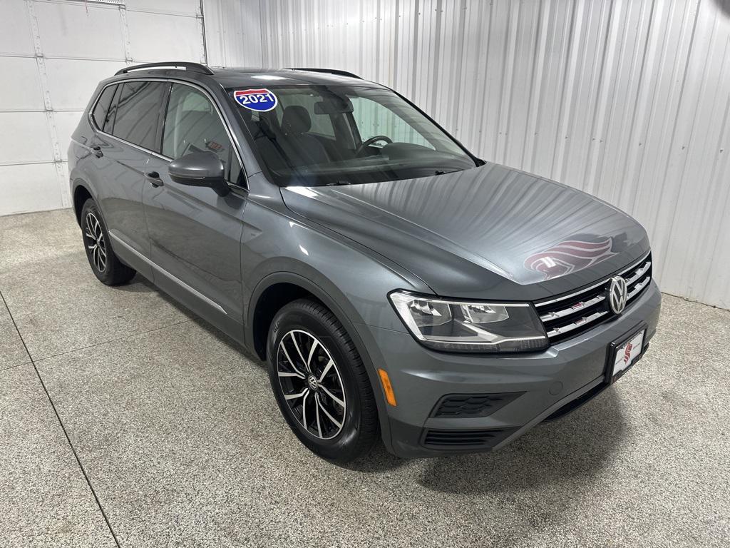 used 2021 Volkswagen Tiguan car, priced at $18,991