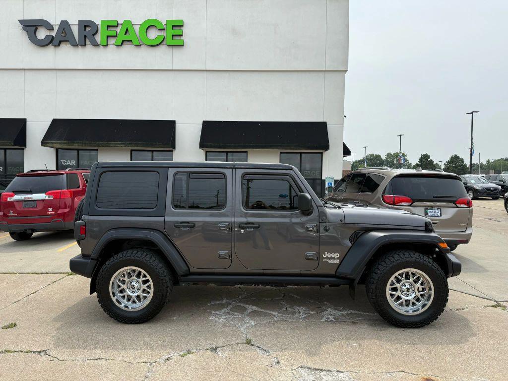 used 2019 Jeep Wrangler Unlimited car, priced at $21,250