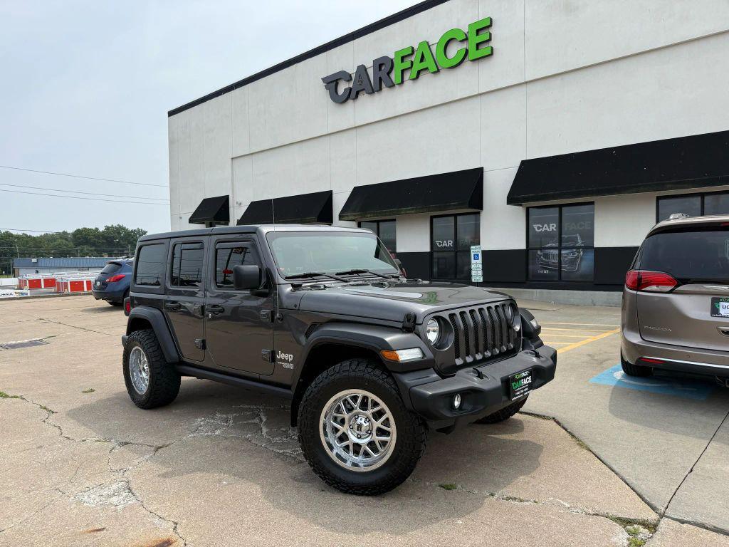 used 2019 Jeep Wrangler Unlimited car, priced at $21,250