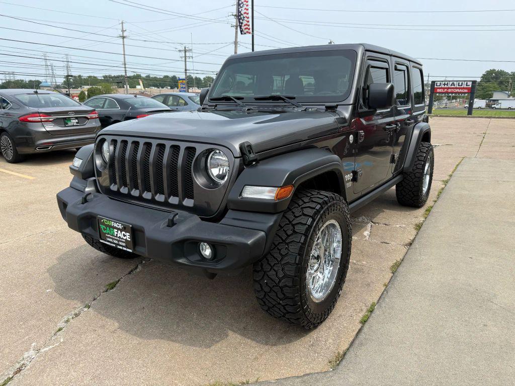 used 2019 Jeep Wrangler Unlimited car, priced at $21,250