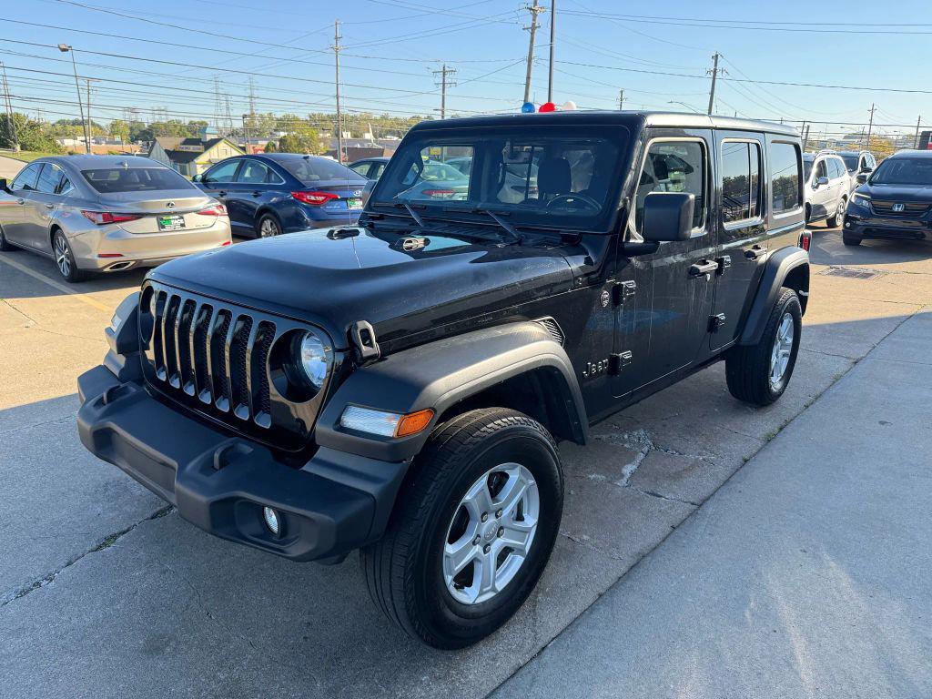 used 2021 Jeep Wrangler Unlimited car, priced at $19,250