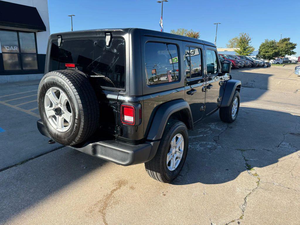used 2021 Jeep Wrangler Unlimited car, priced at $19,250