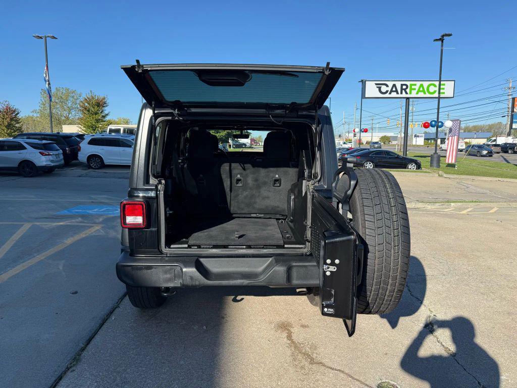 used 2021 Jeep Wrangler Unlimited car, priced at $19,250