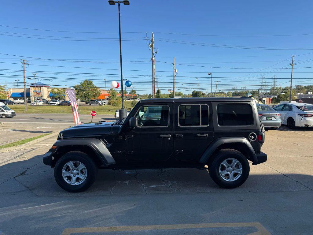 used 2021 Jeep Wrangler Unlimited car, priced at $19,250