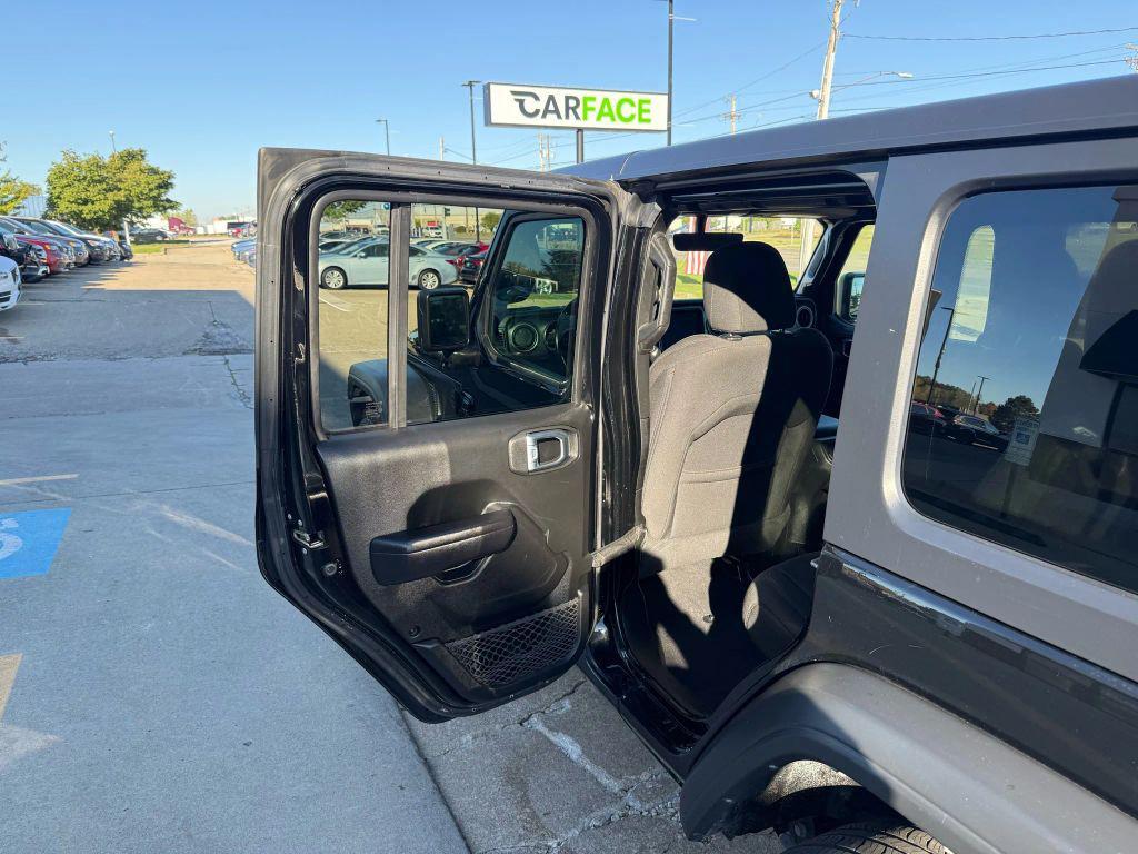 used 2021 Jeep Wrangler Unlimited car, priced at $19,250