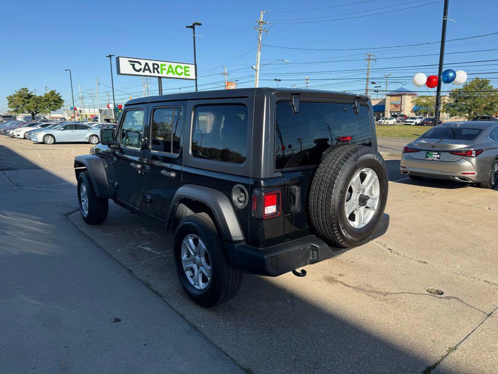 used 2021 Jeep Wrangler Unlimited car, priced at $19,250