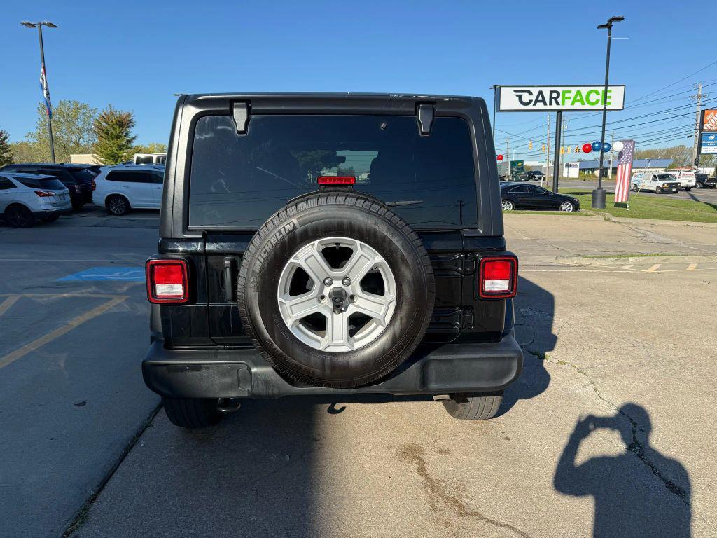 used 2021 Jeep Wrangler Unlimited car, priced at $19,250