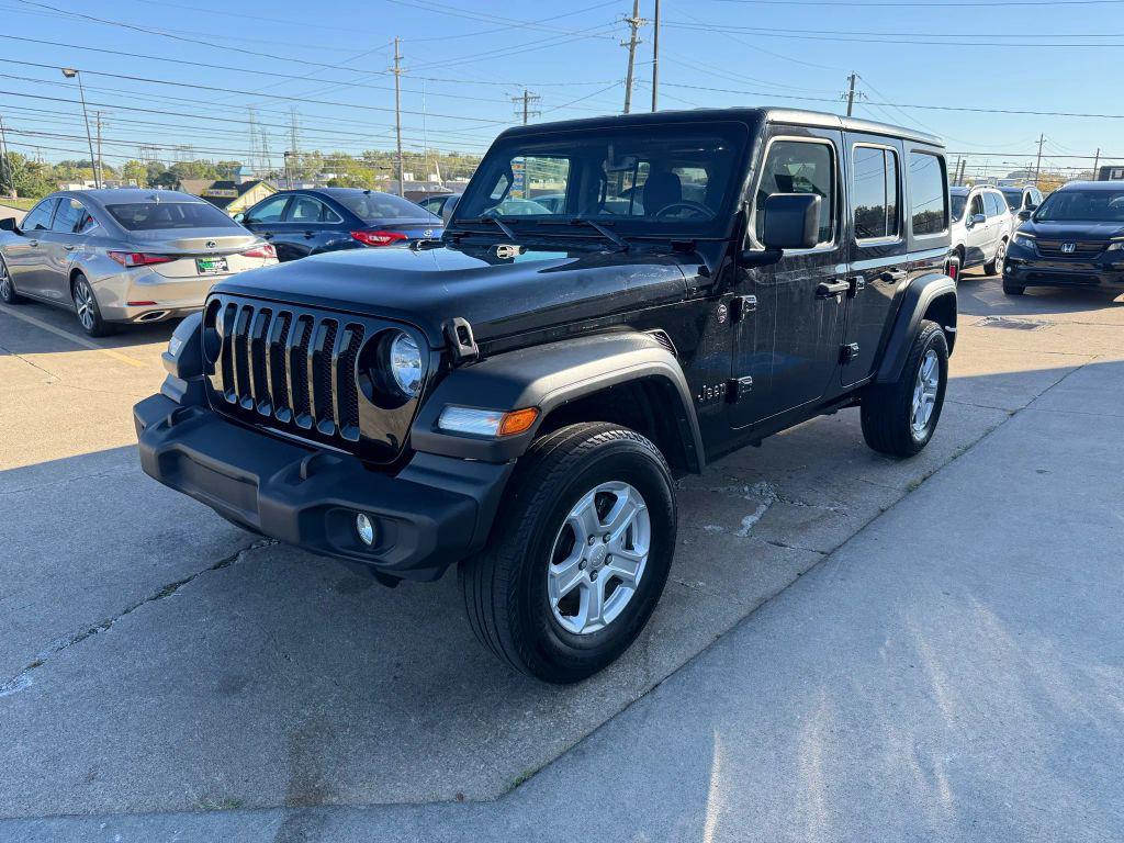 used 2021 Jeep Wrangler Unlimited car, priced at $19,250