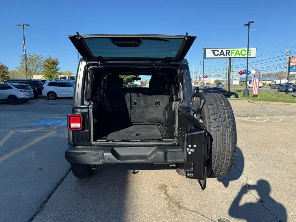 used 2021 Jeep Wrangler Unlimited car, priced at $19,250