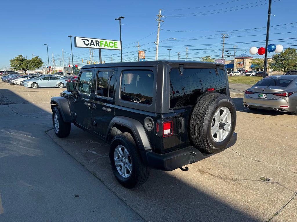 used 2021 Jeep Wrangler Unlimited car, priced at $19,250