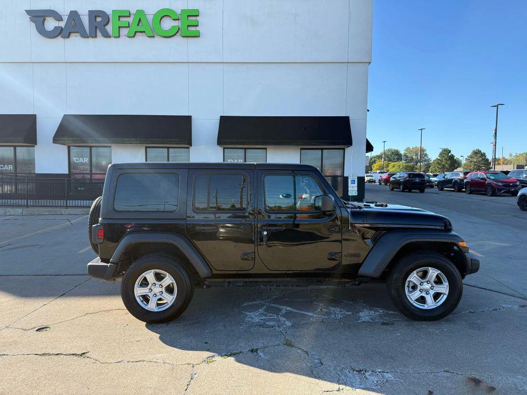 used 2021 Jeep Wrangler Unlimited car, priced at $19,250