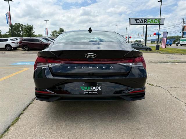 used 2021 Hyundai Elantra car, priced at $11,499