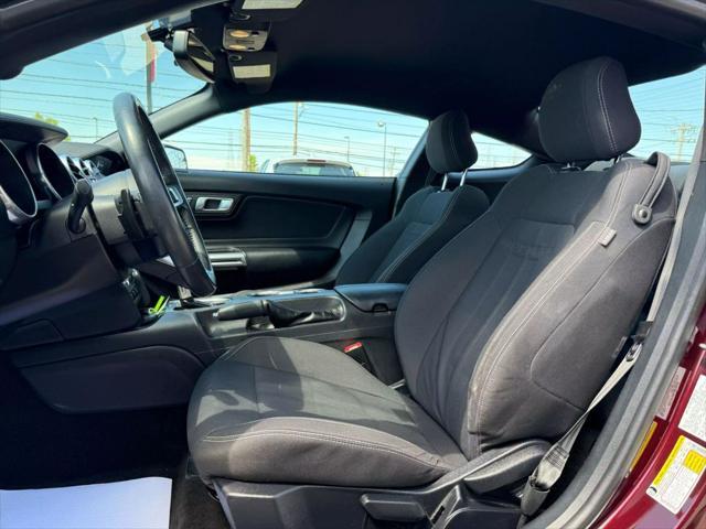 used 2018 Ford Mustang car, priced at $18,990