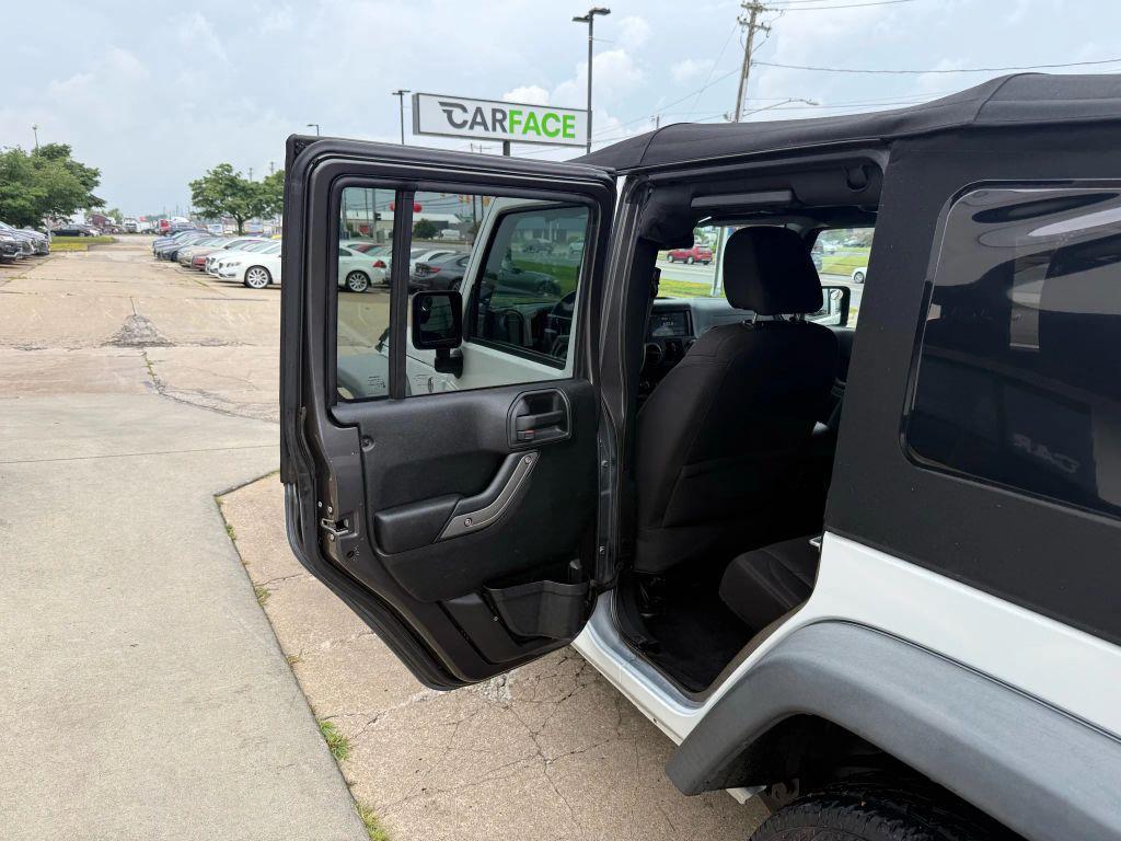 used 2017 Jeep Wrangler Unlimited car, priced at $13,999
