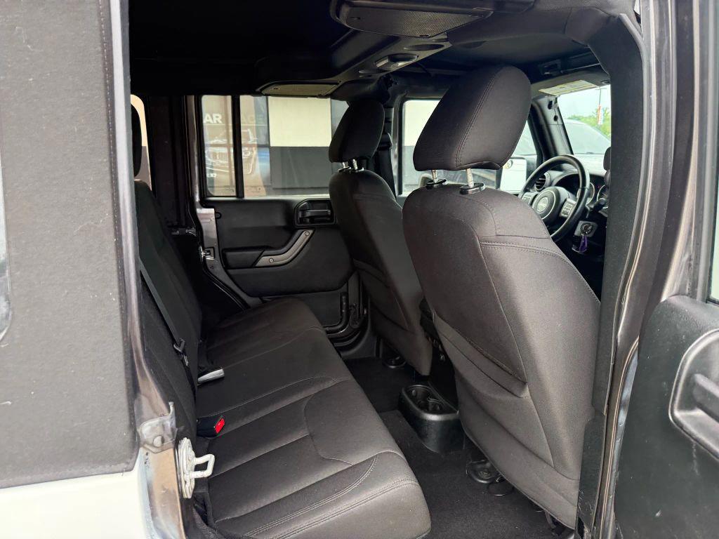 used 2017 Jeep Wrangler Unlimited car, priced at $13,999