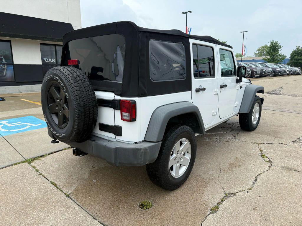 used 2017 Jeep Wrangler Unlimited car, priced at $13,999