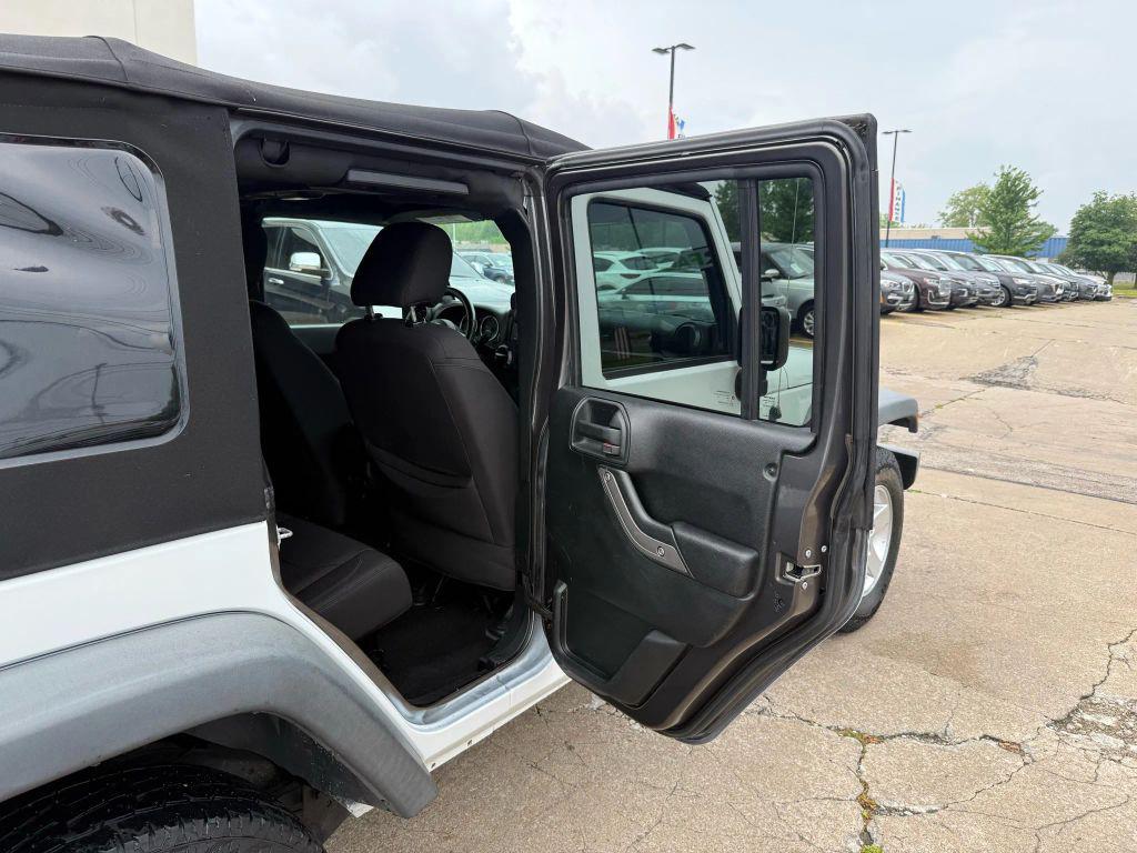 used 2017 Jeep Wrangler Unlimited car, priced at $13,999