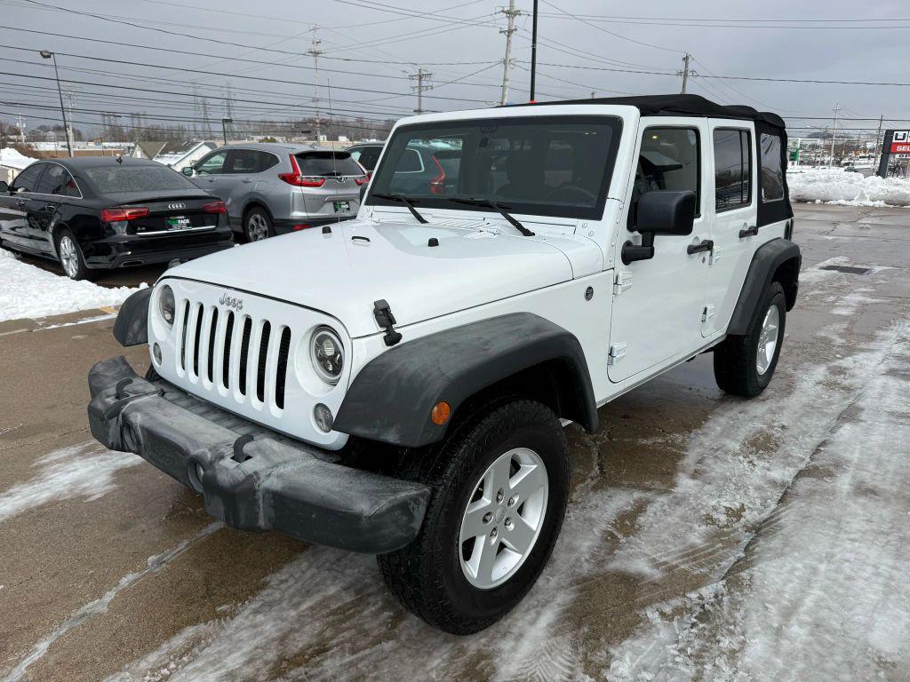 used 2017 Jeep Wrangler Unlimited car, priced at $12,650