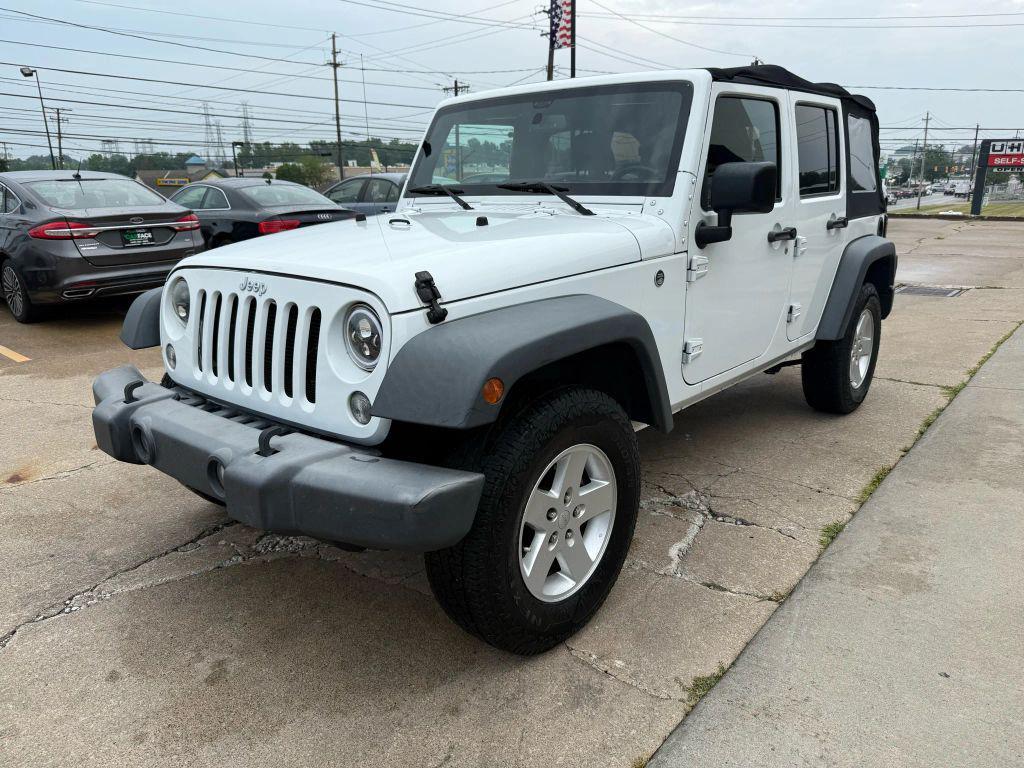 used 2017 Jeep Wrangler Unlimited car, priced at $13,999