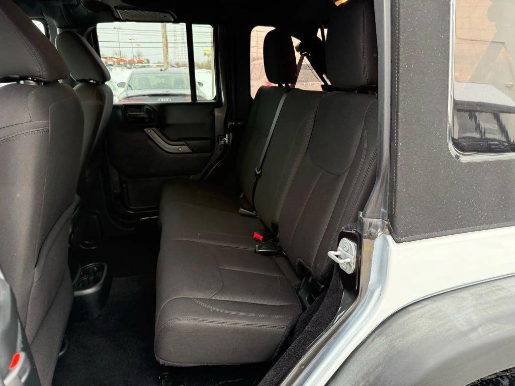 used 2017 Jeep Wrangler Unlimited car, priced at $12,650