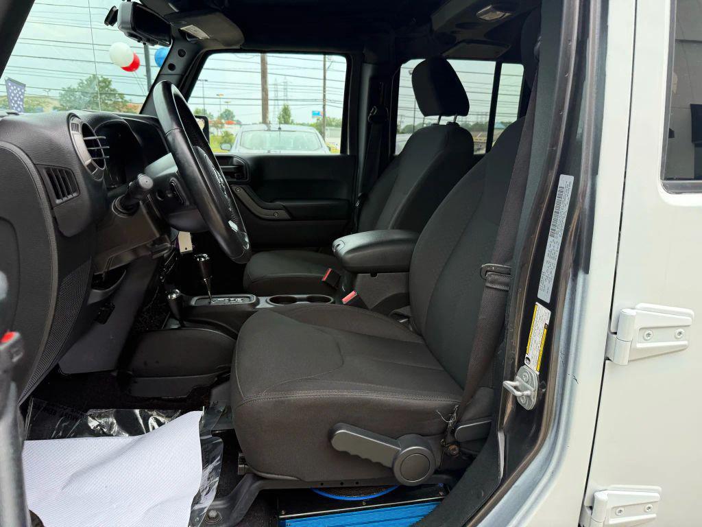 used 2017 Jeep Wrangler Unlimited car, priced at $13,999