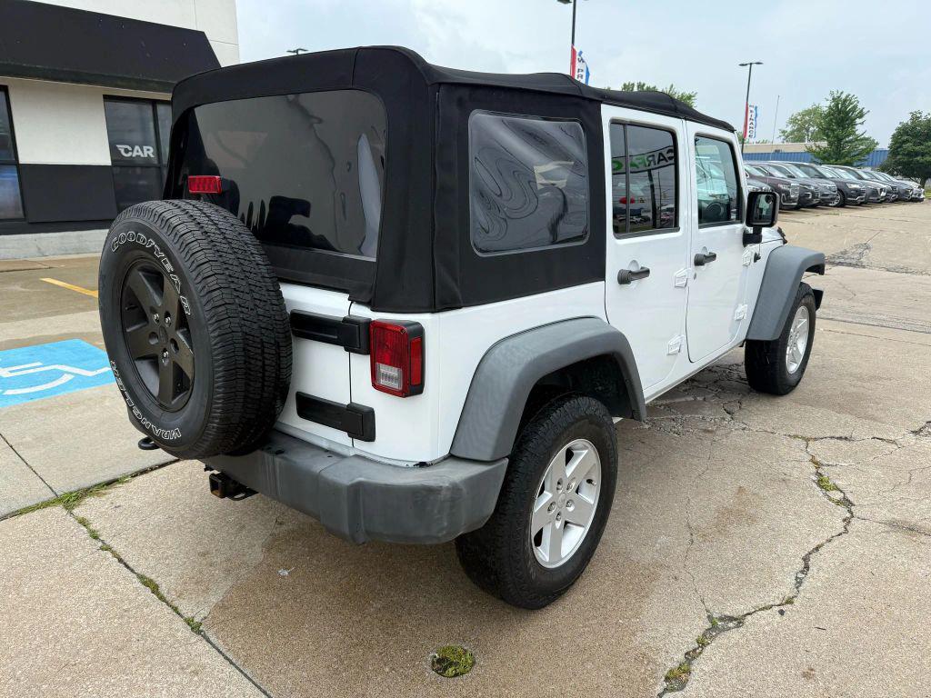 used 2017 Jeep Wrangler Unlimited car, priced at $13,999
