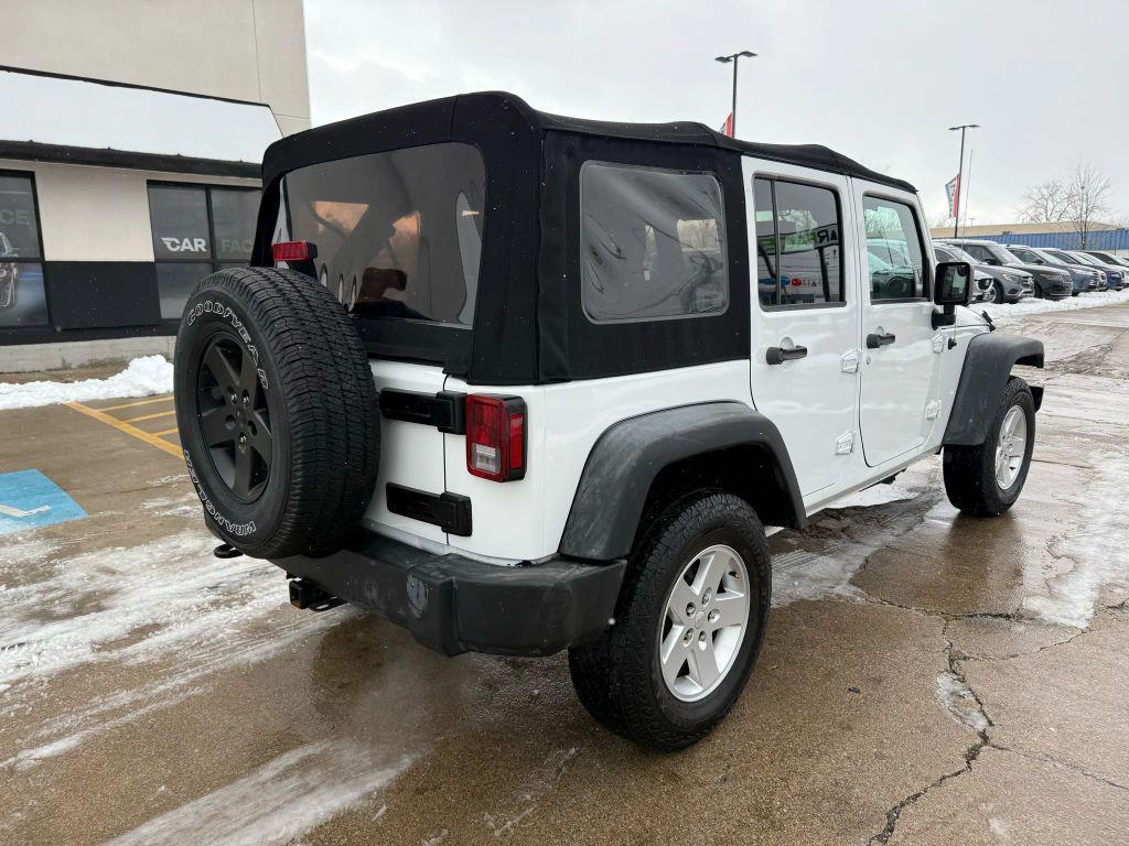 used 2017 Jeep Wrangler Unlimited car, priced at $12,650