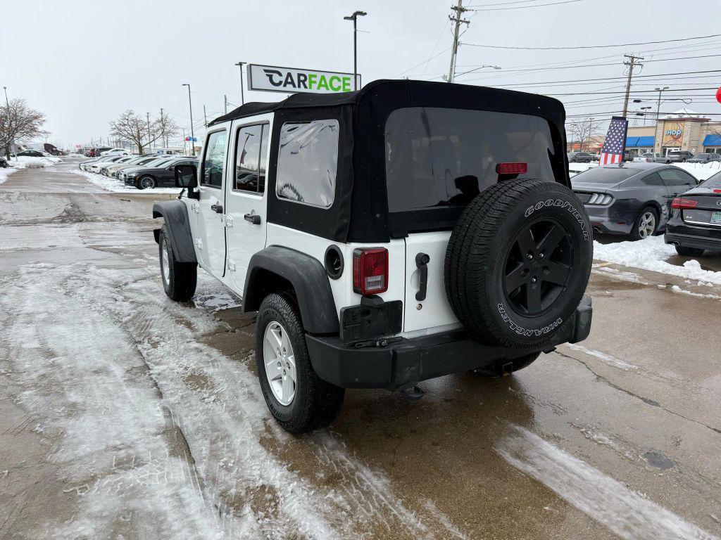 used 2017 Jeep Wrangler Unlimited car, priced at $12,650