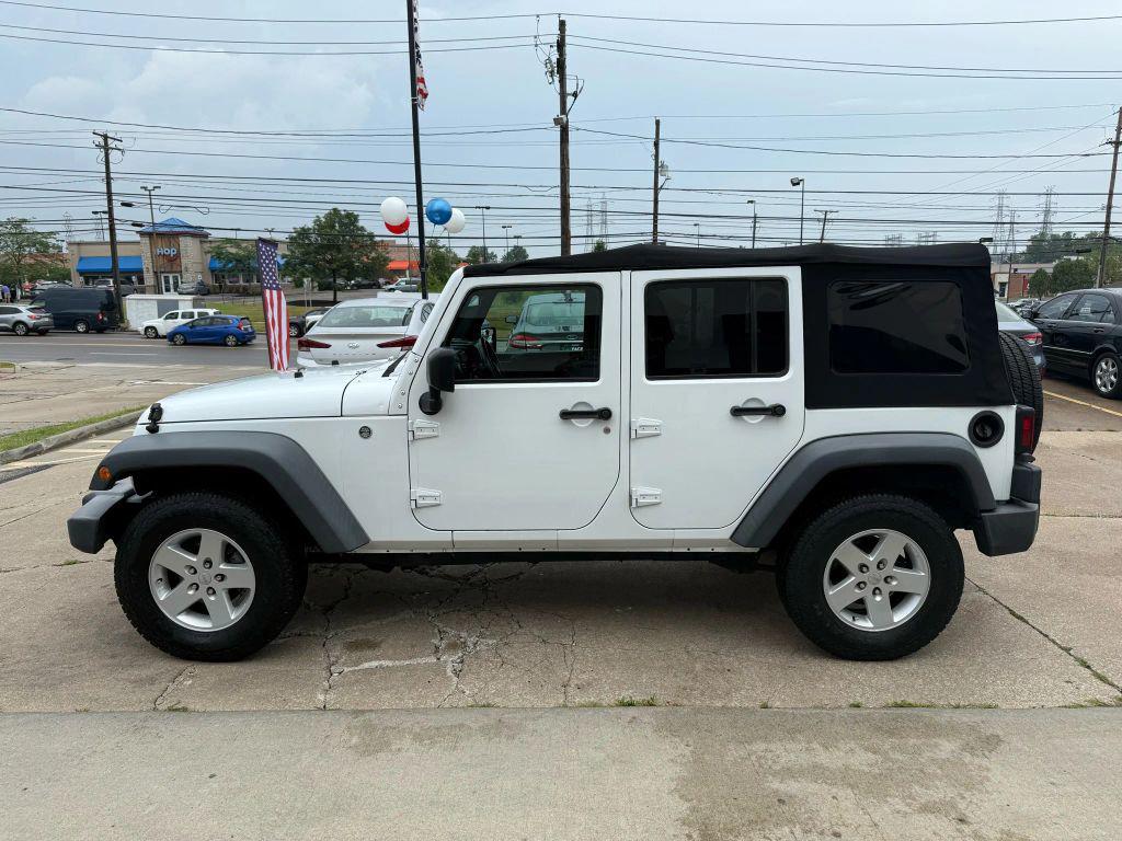 used 2017 Jeep Wrangler Unlimited car, priced at $13,999