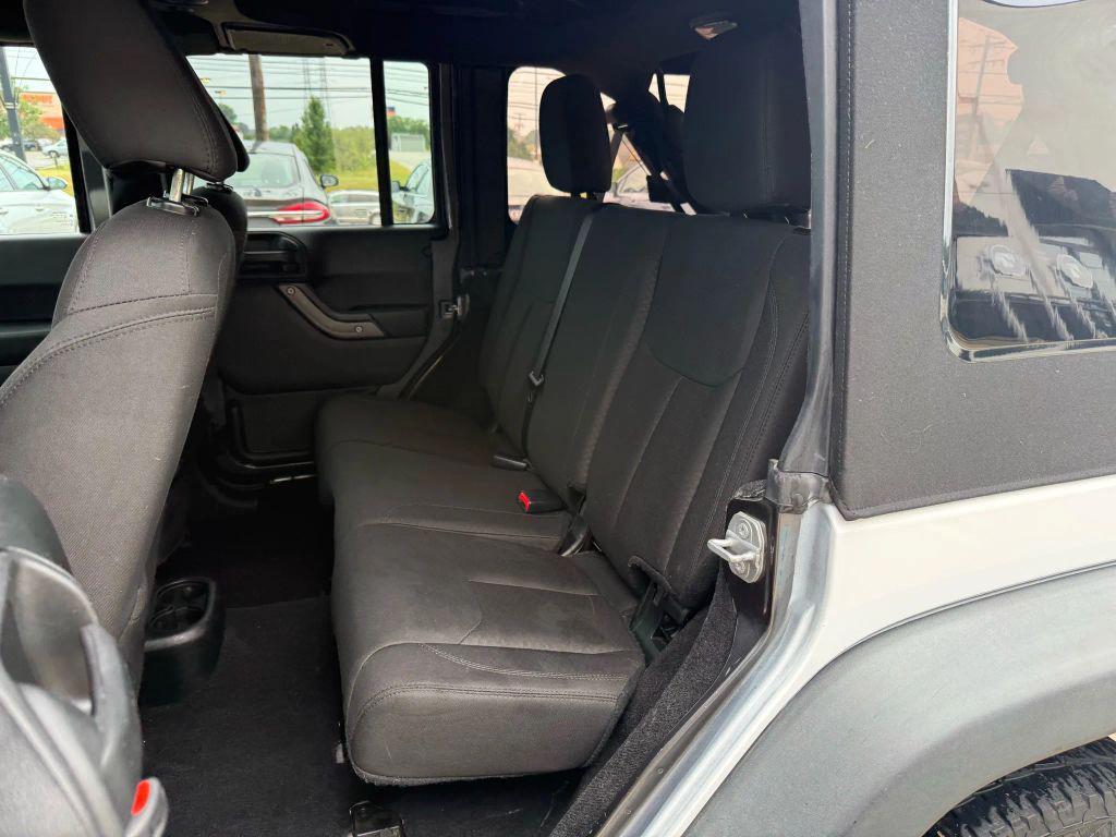 used 2017 Jeep Wrangler Unlimited car, priced at $13,999