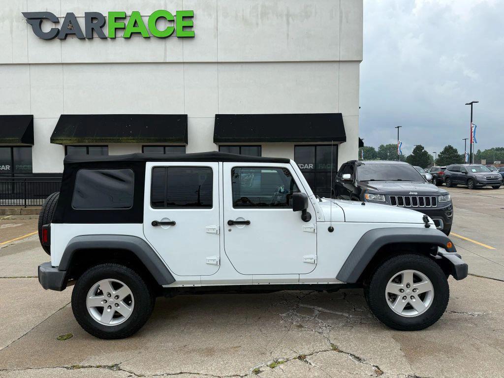 used 2017 Jeep Wrangler Unlimited car, priced at $13,999