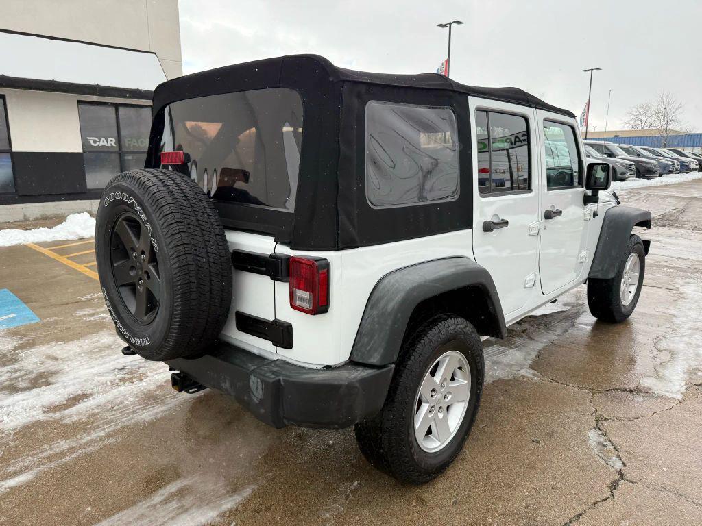 used 2017 Jeep Wrangler Unlimited car, priced at $12,650